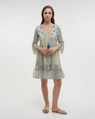 Boho Studio Amalfi Coast cotton summer dress for resort wear