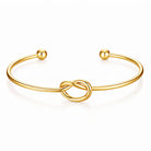 Waterproof gold thin bangle bracelet by Boho Studio