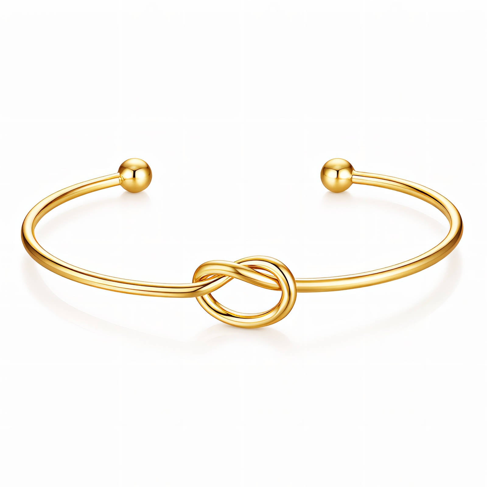 Waterproof gold thin bangle bracelet by Boho Studio