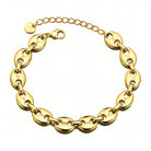 Waterproof gold chain bracelet by Boho Studio