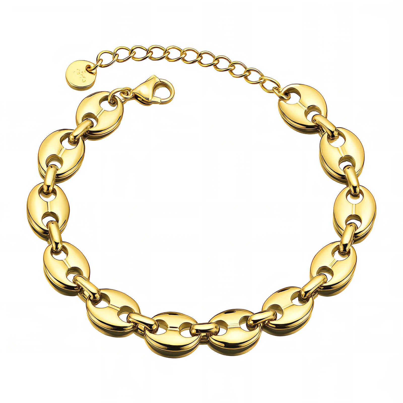 Waterproof gold chain bracelet by Boho Studio