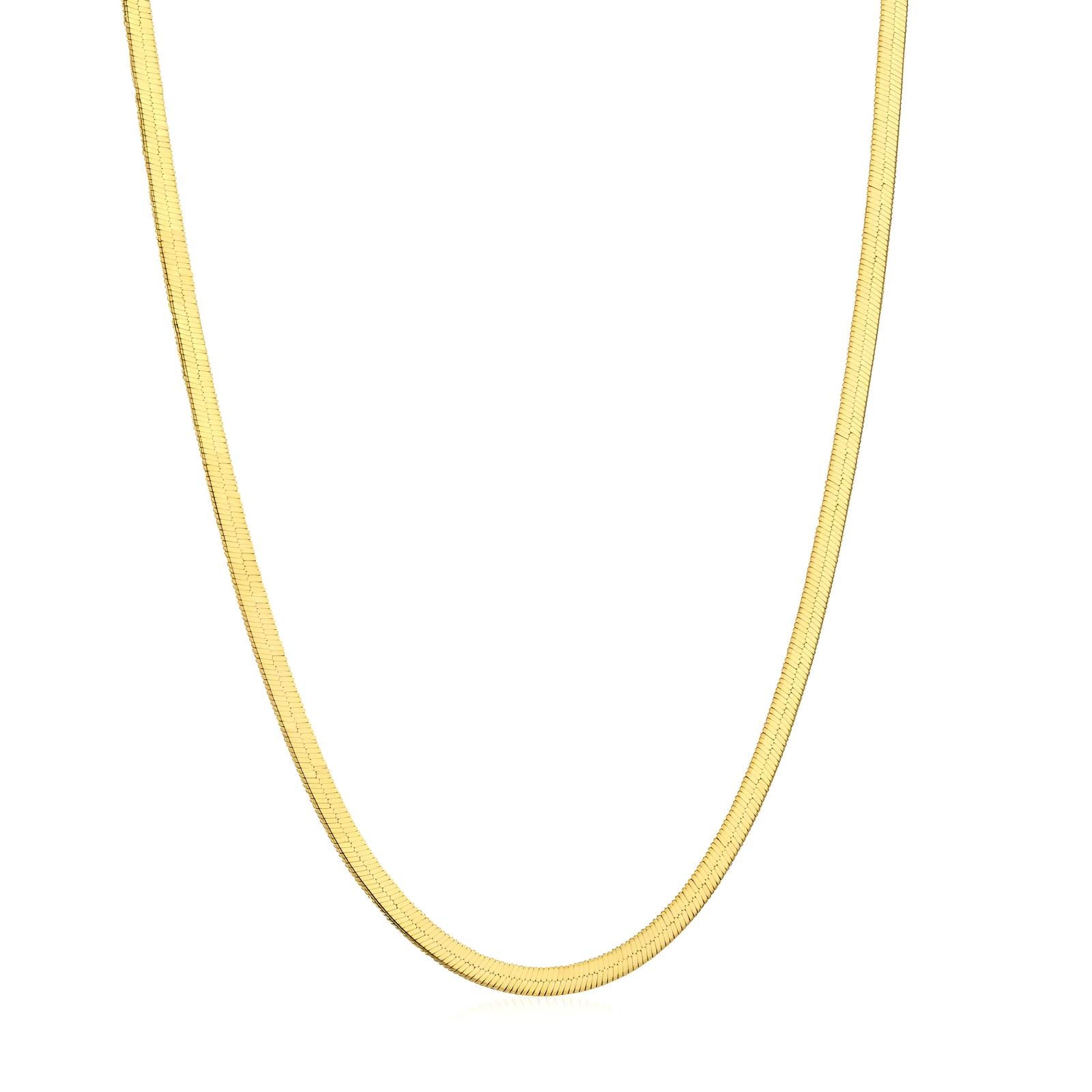Waterproof gold chain necklace by Boho Studio