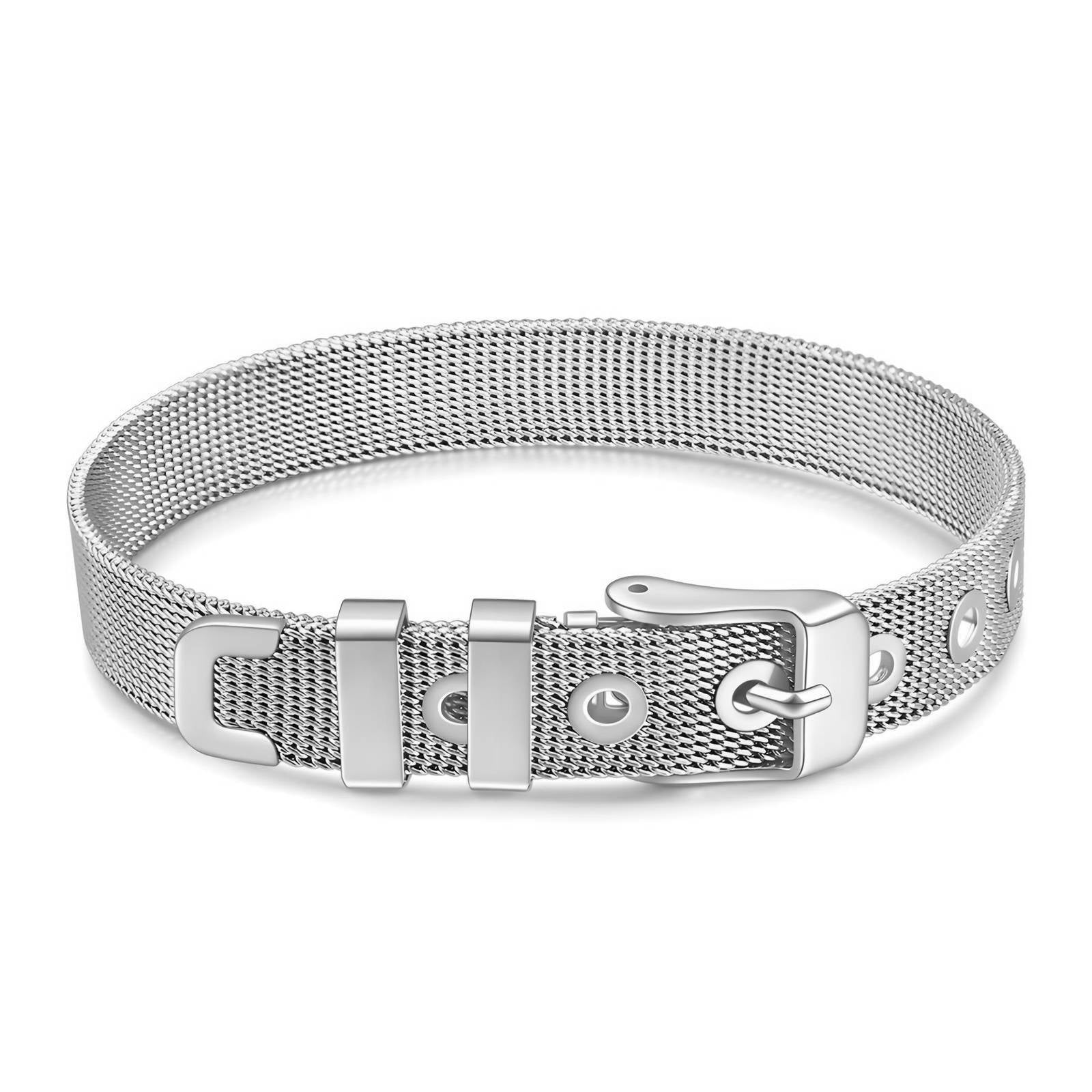 Waterproof stainless steel cuff bracelet by Boho Studio