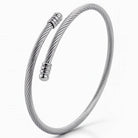 Waterproof thin stainless steel bangle bracelet by Boho Studio