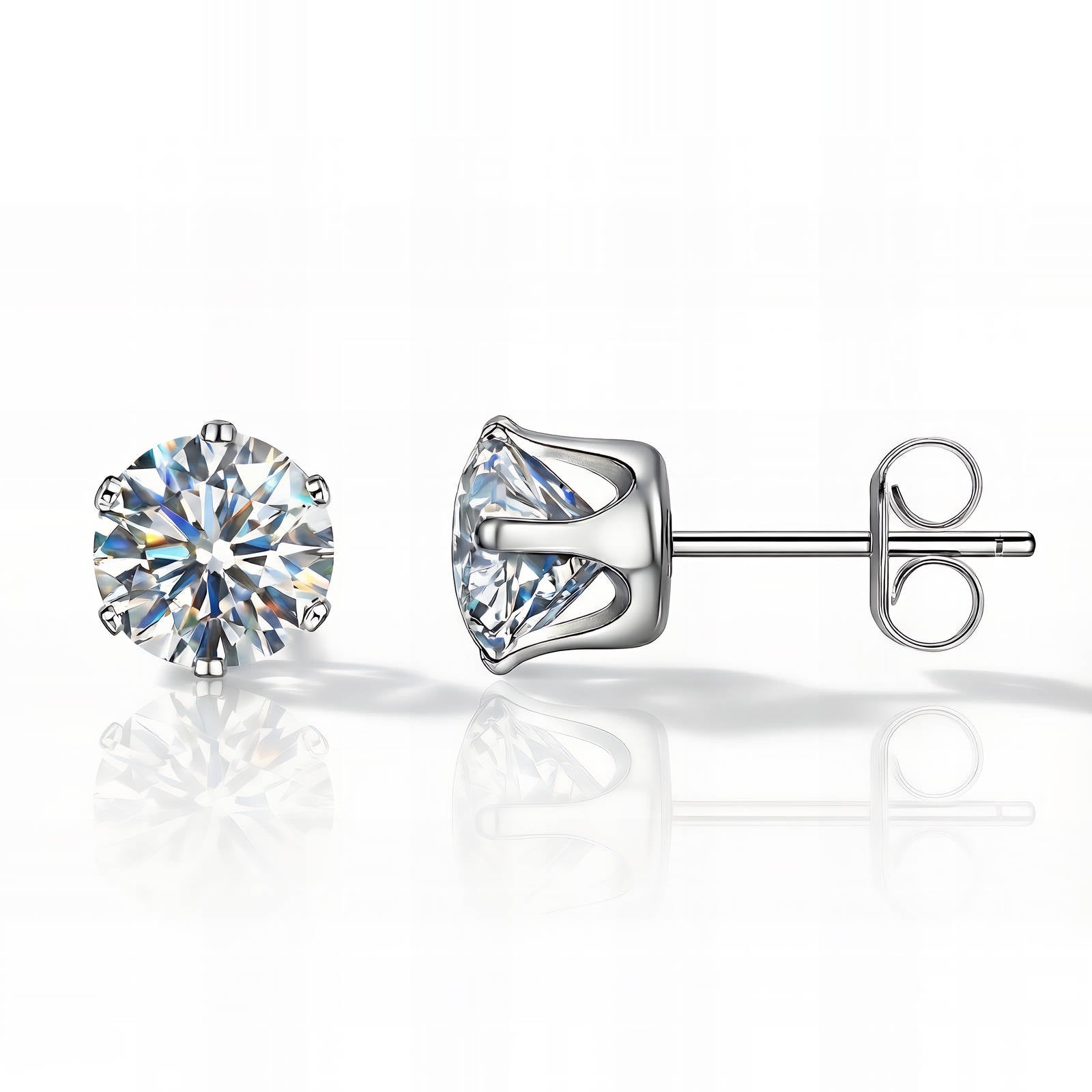 Waterproof stainless steel stud earrings by Boho Studio